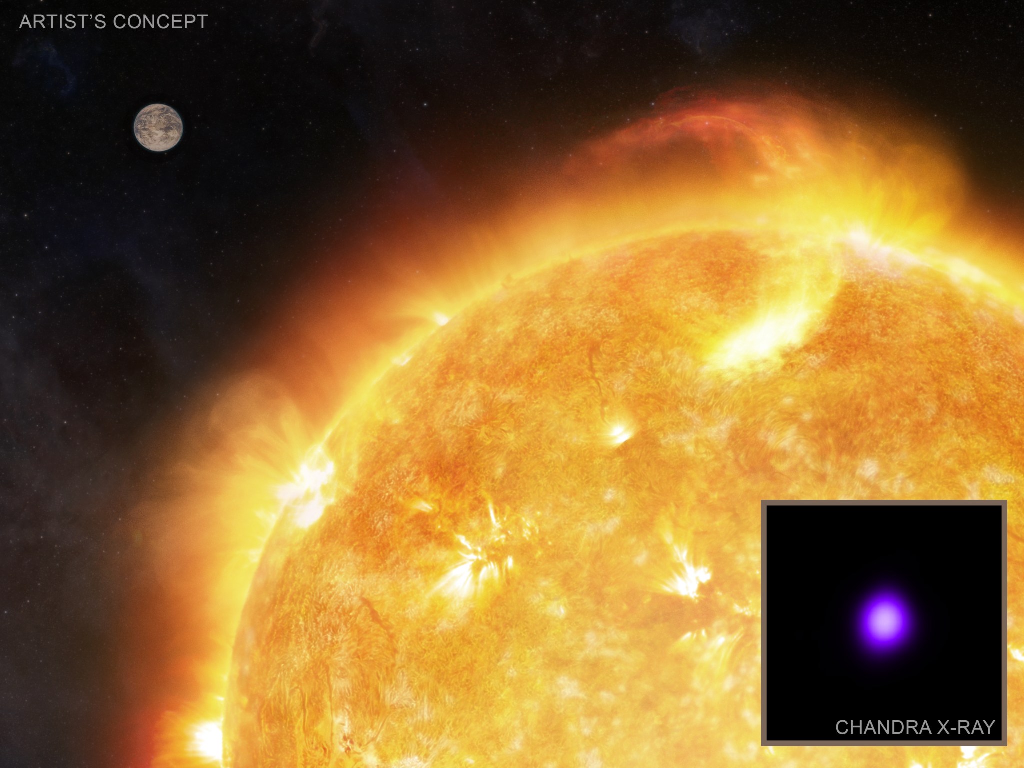 極端な宇宙天気が系外惑星に与える影響（Exoplanets Need to Be Prepared for Extreme Space Weather, Chandra Finds）
