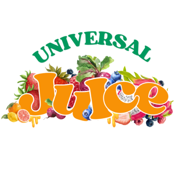 Logo for Universal Juice.