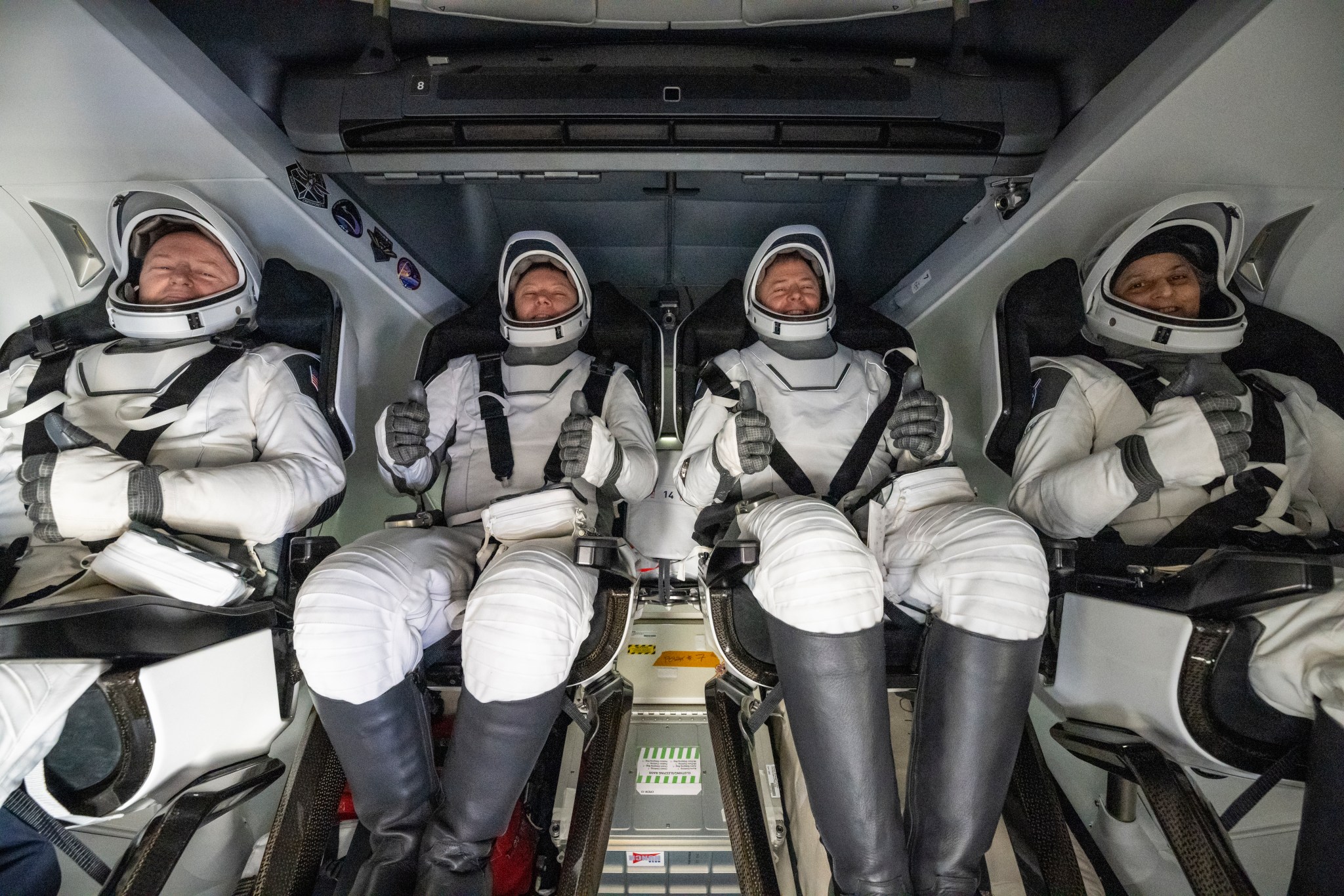 Welcome Home, Crew-9!