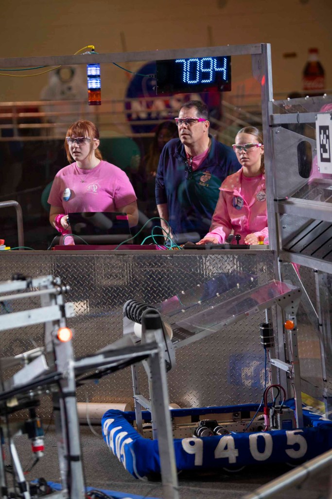 NASA serves as a lead sponsor, along with NASA Stennis employees and interns volunteering, for the third annual FIRST Robotics Magnolia Regional Competition on March 14.