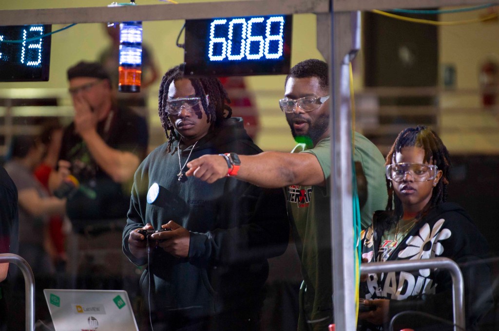 NASA serves as a lead sponsor, along with NASA Stennis employees and interns volunteering, for the third annual FIRST Robotics Magnolia Regional Competition on March 14.