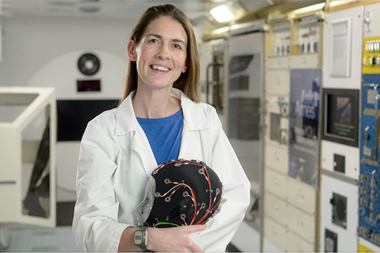 Erin Flynn-Evans, lead of NASA's Fatigue Countermeasures Laboratory