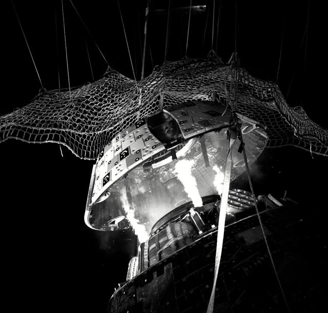 Forward Bay Cover jettison test at the Space Environments Complex