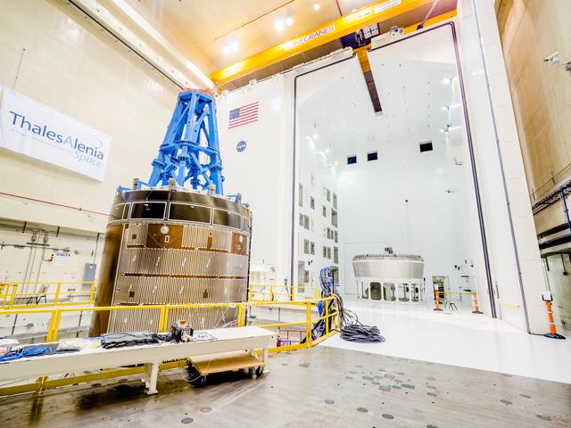 ESA Service Module Vibration Testing