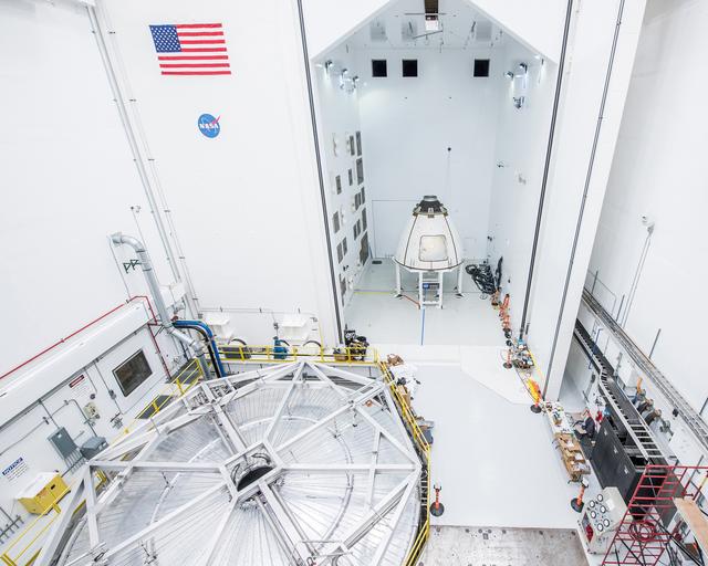Ogive acoustic testing starts at Space Power Facility