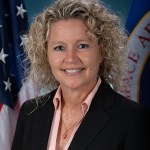 Official NASA portrait of Pam Underwood.