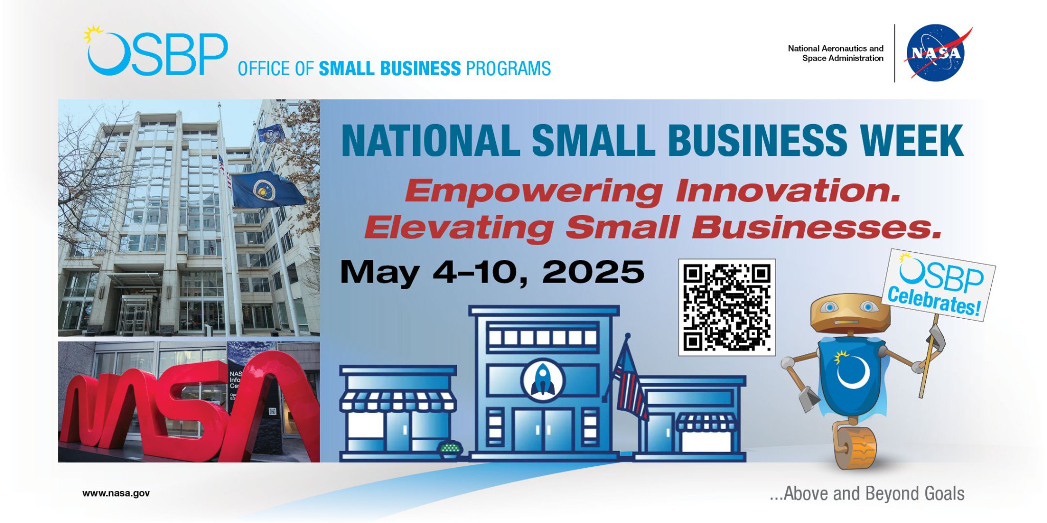 National Small Business Week. Empowering Innovation. Elevating small business.