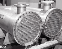 Photo of a Shell and Tube Recuperator