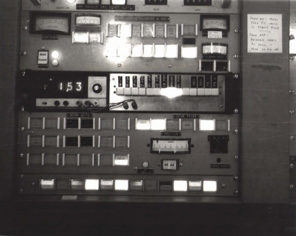 Control panels.