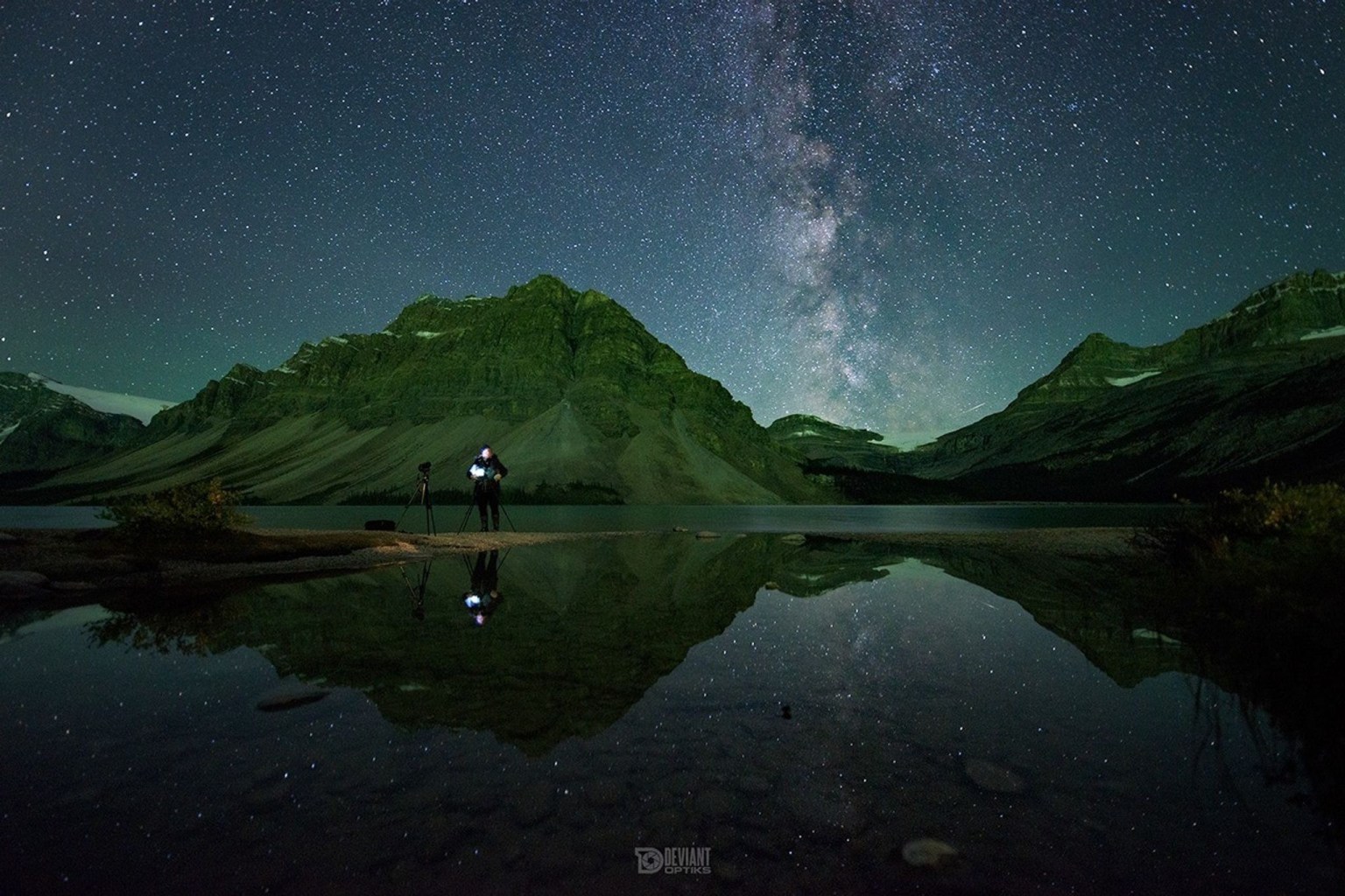 Christy Turner, NASA Citizen Scientist, photographing the night skies.