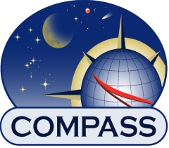The Compass logo.