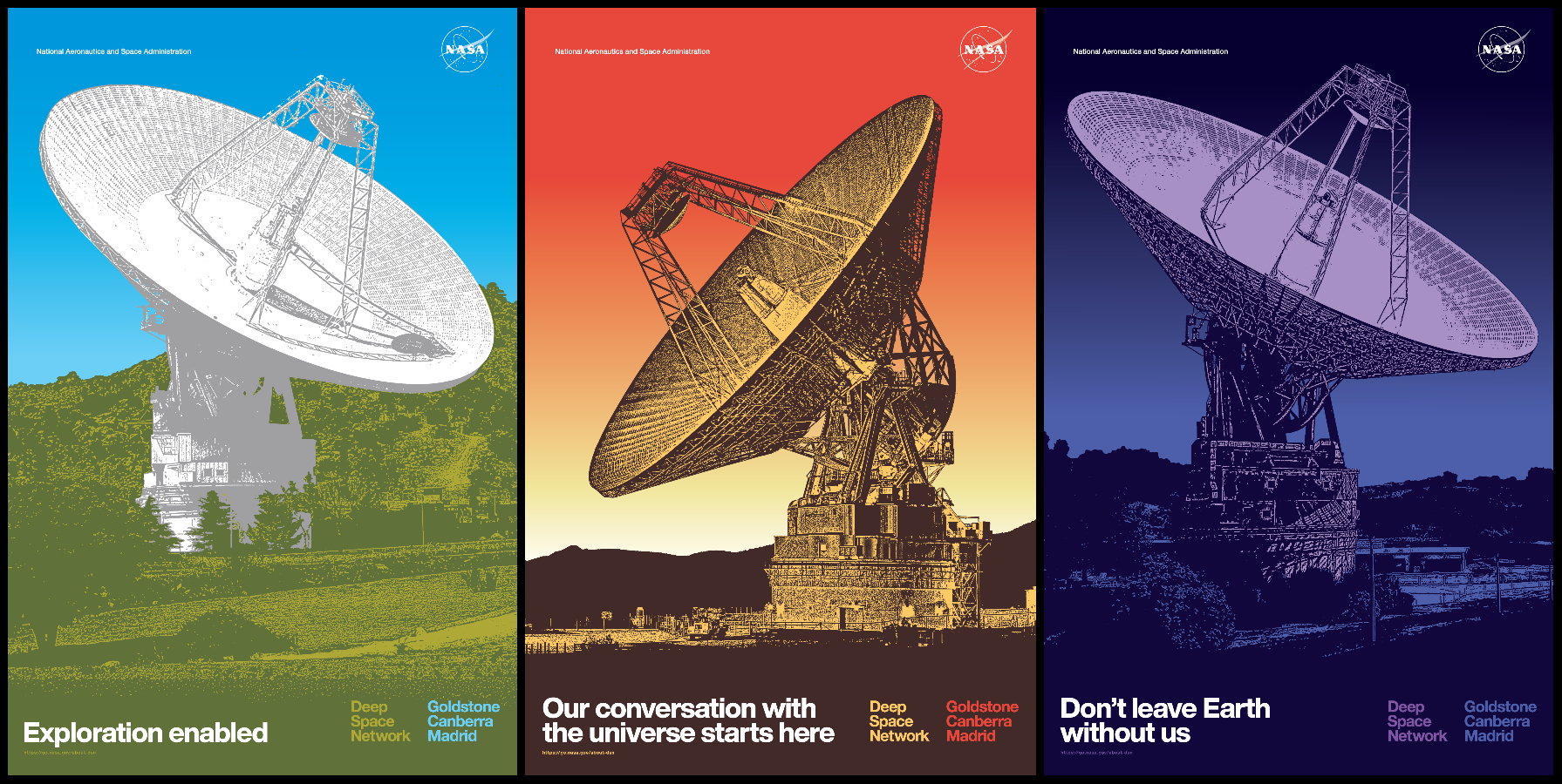 Three DSN posters