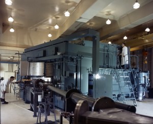 Large cyclotron in larger room.