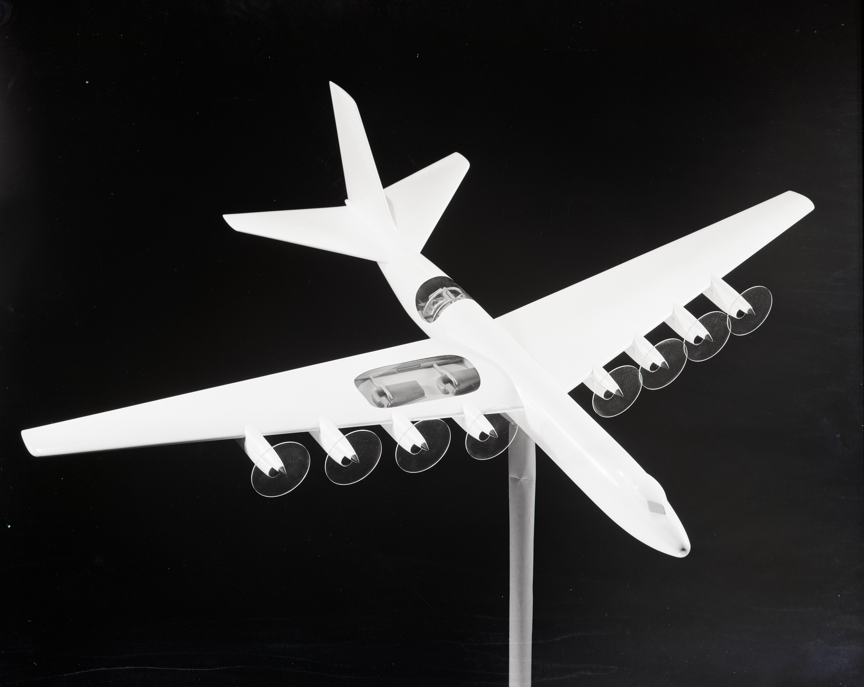 Model of atomic bomber.