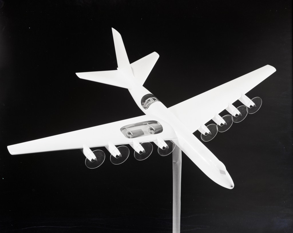 Model of atomic bomber.