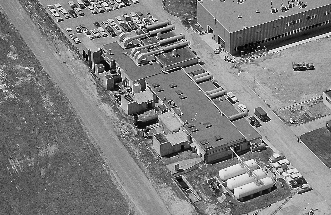 Aerial view of the Special Project Laboratory.