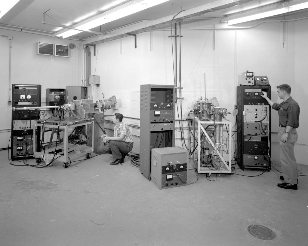 Equipment in Target Room.