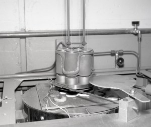 Close up of test rig.