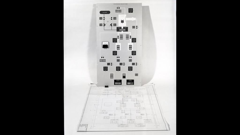 Vacuum system controls.