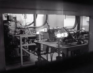 Three burner rigs firing horizontally.