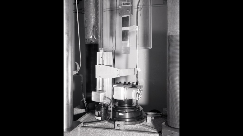 View of actuator rig in SPL
