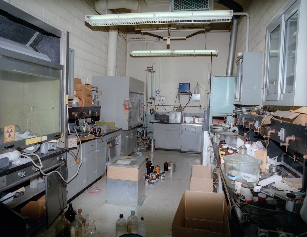 Cyclotron lab room.