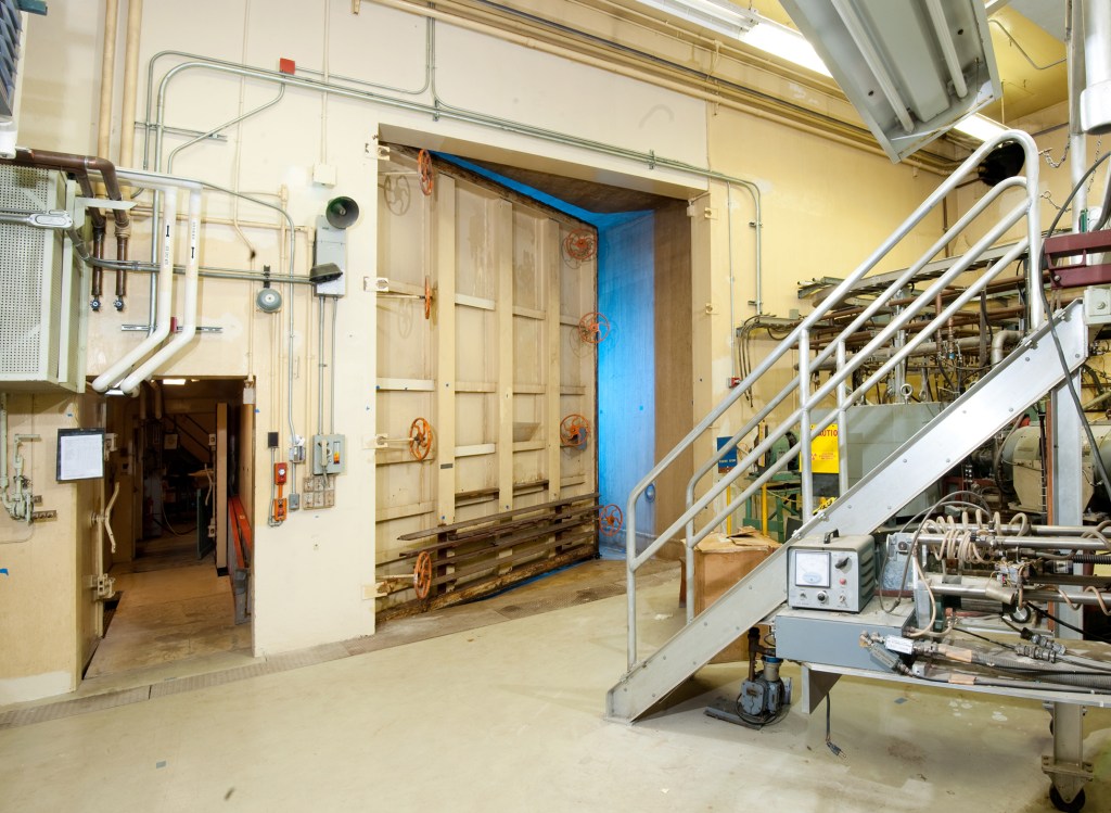 Open door into Vault Room.
