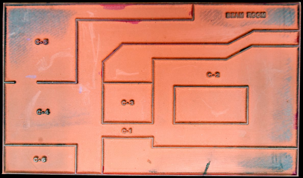 Cyclotron floor plan.