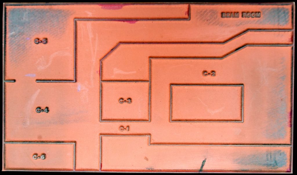 Cyclotron floor plan.