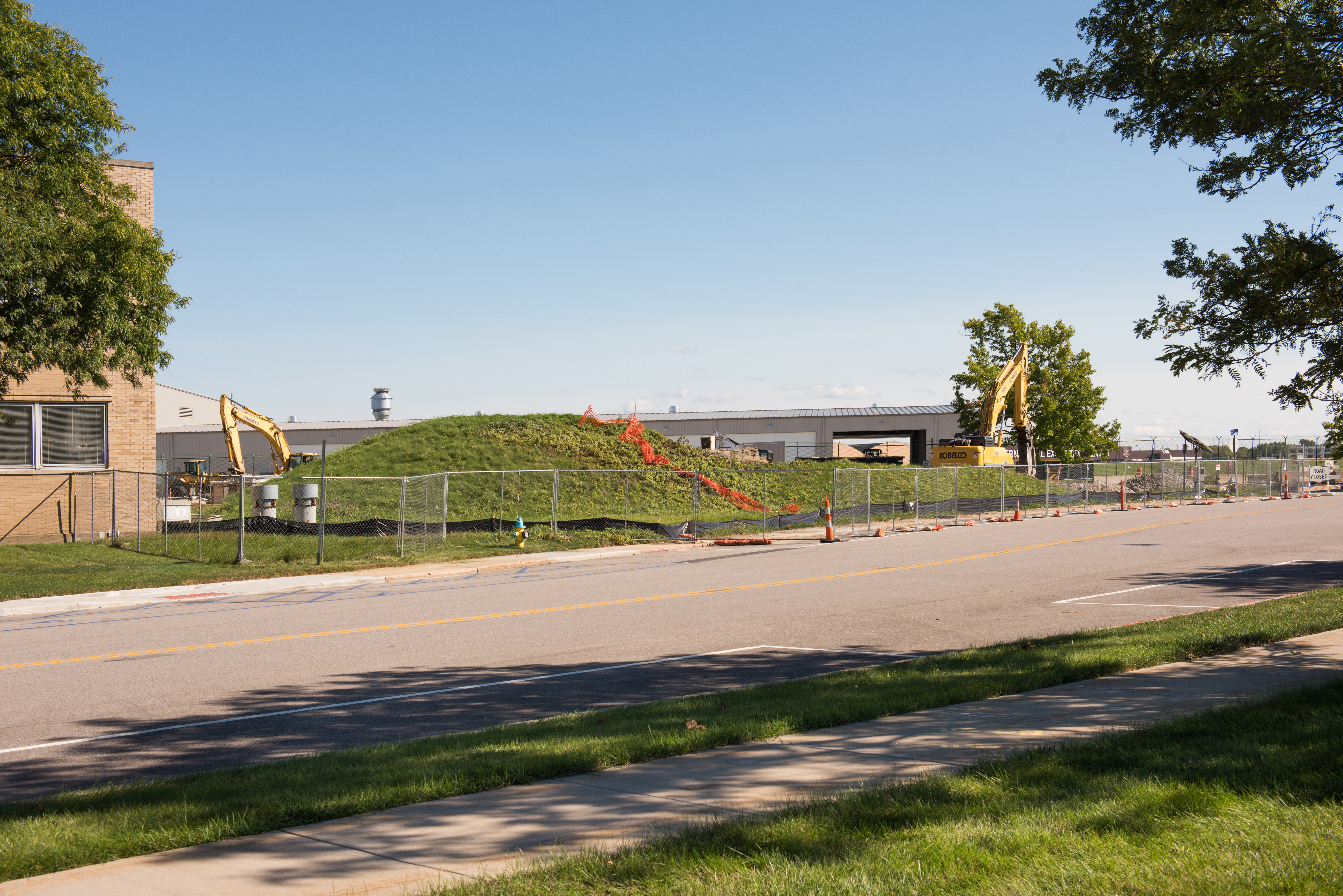 Cyclotron construction site.