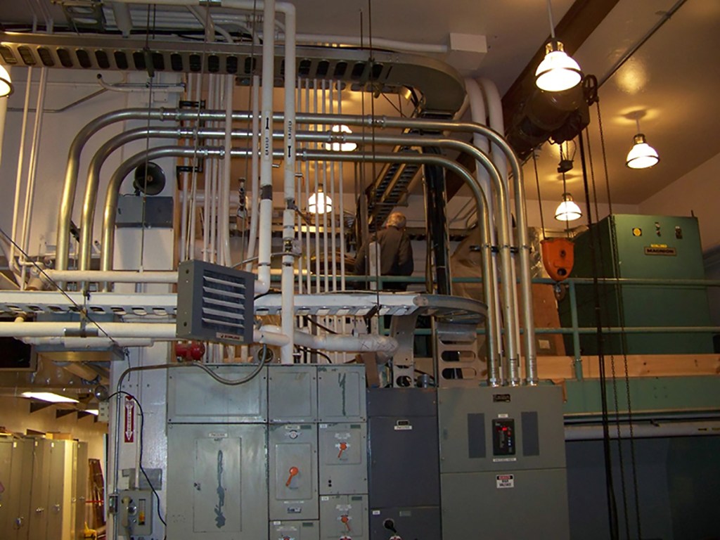Electrical panels.
