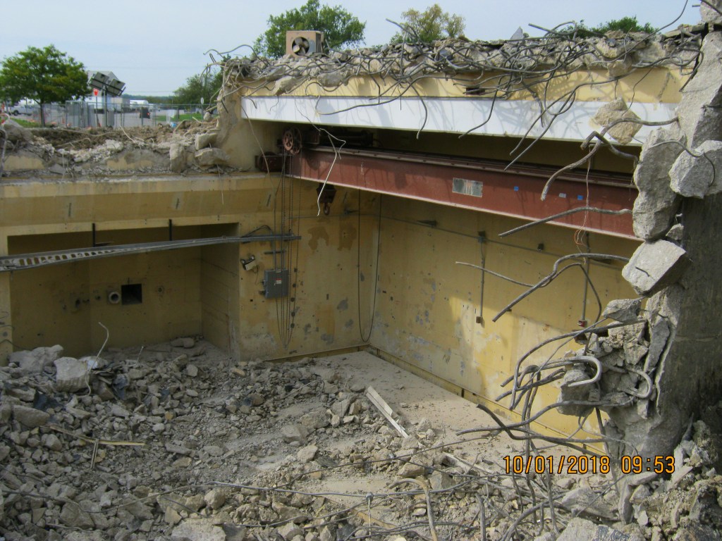 Vault Room wreckage.