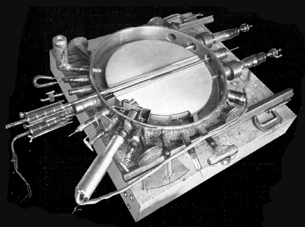Cyclotron dees.