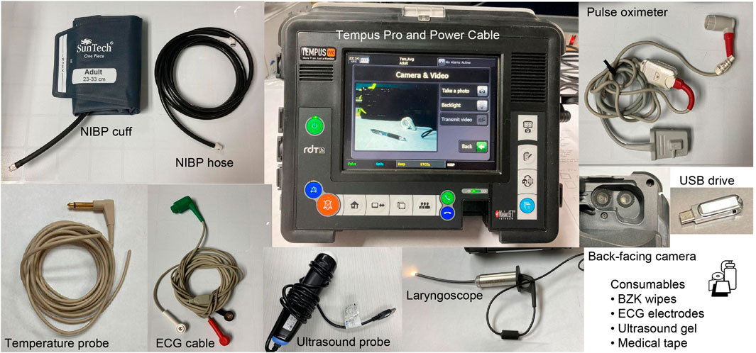 Tempus Pro™ Hardware used in demonstrations within the JSC HESTIA Hypobaric Chamber.