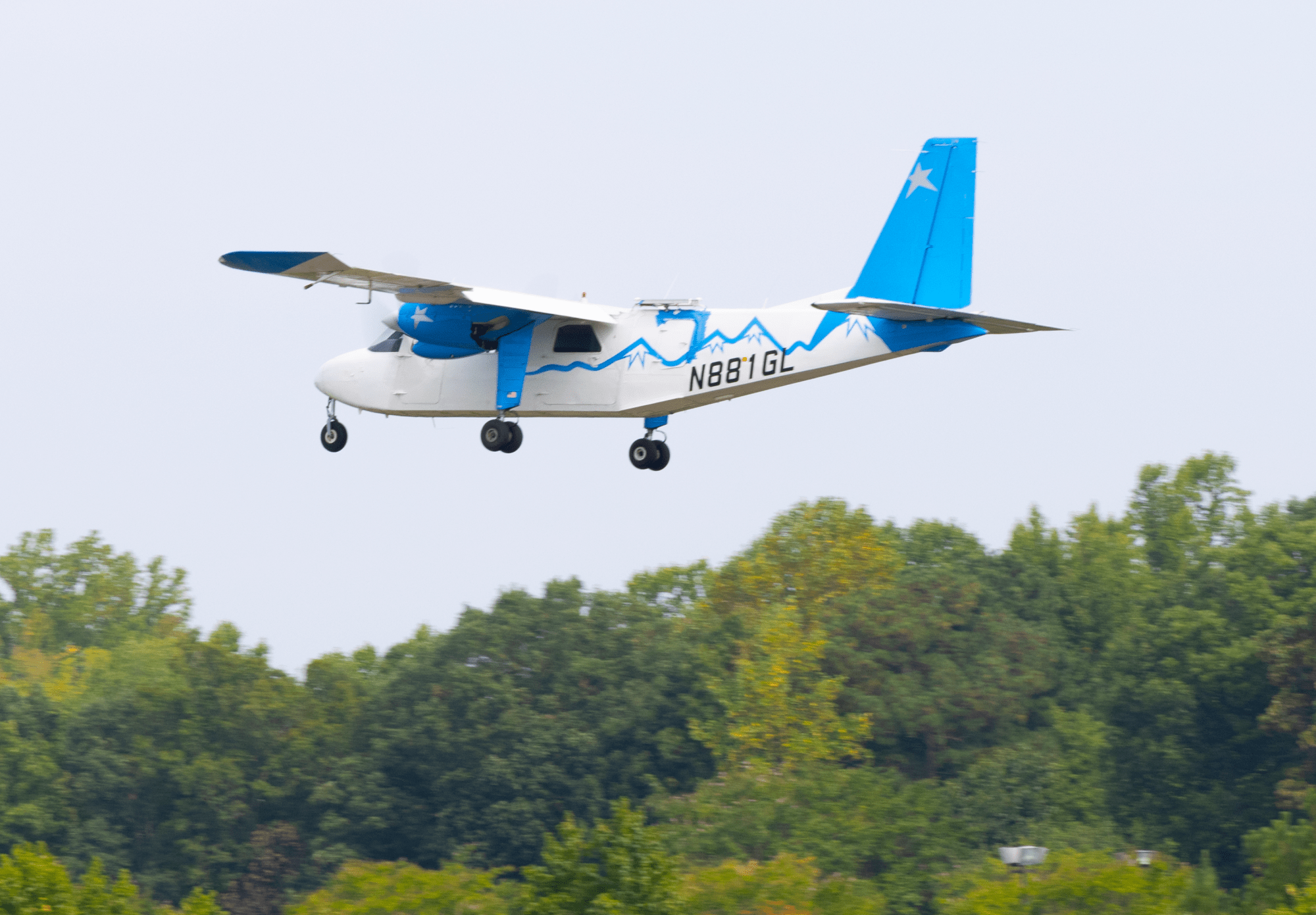 A Britten-Norman Defender 