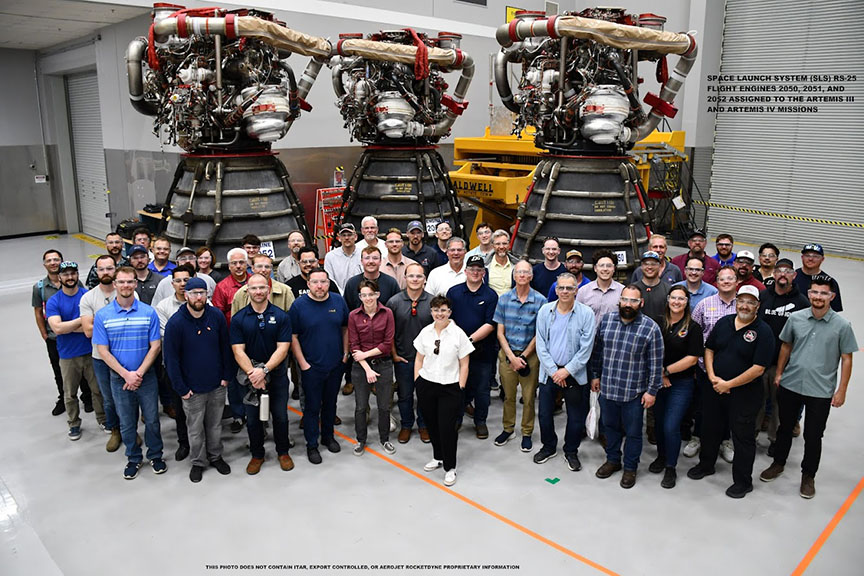 More than 100 members of the of the 57th Rocket Test Group visit NASA Stennis on March 18-19.