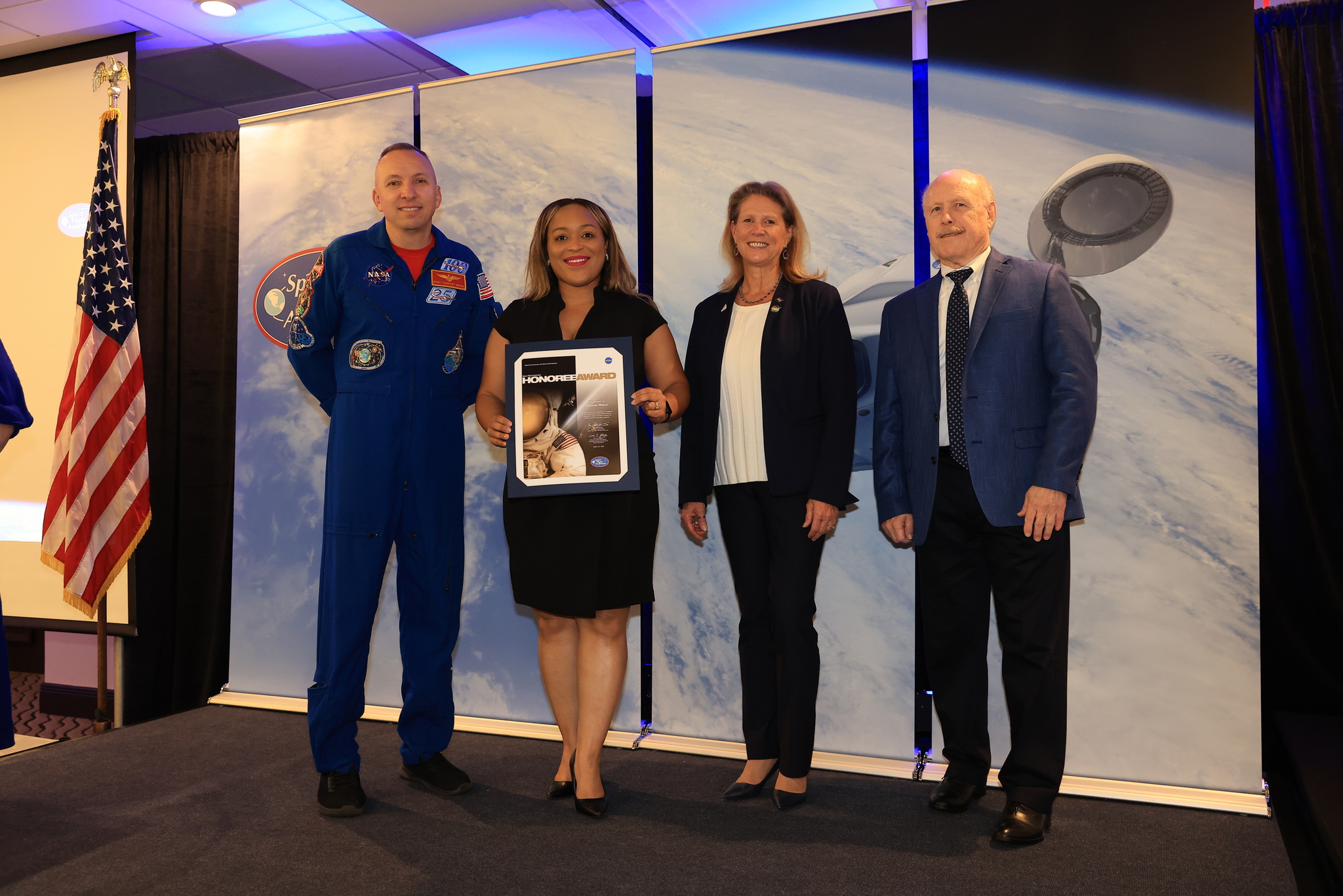 NASA’s Stennis Space Center employees were recognized with Honoree Awards from NASA’s Space Flight Awareness Program during a March 10 ceremony in Orlando, Florida, for outstanding support of human spaceflight.