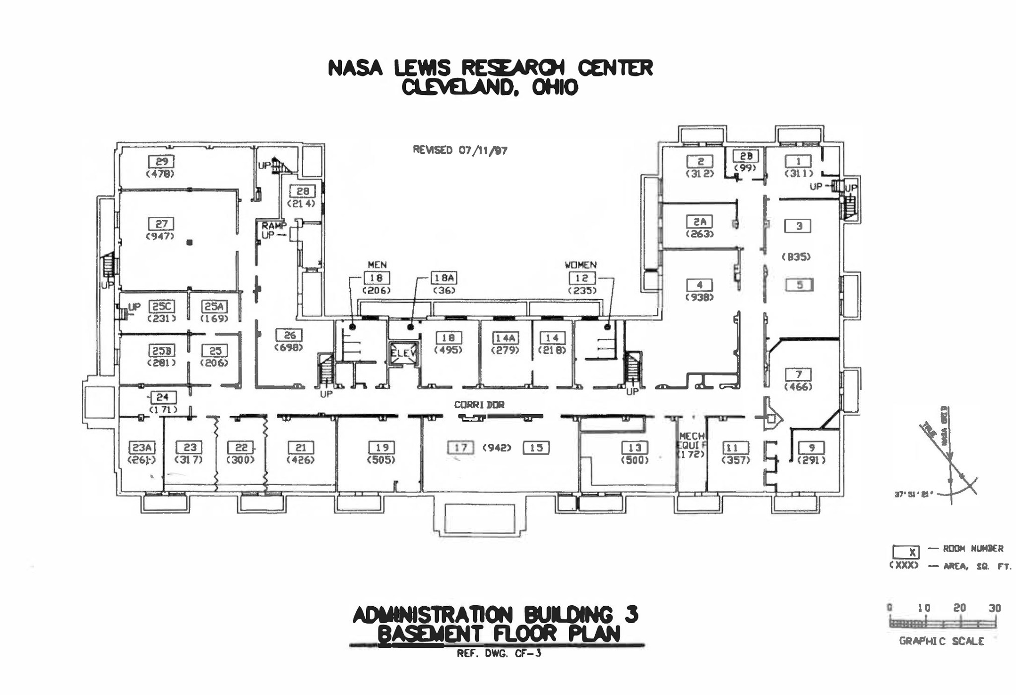 Building floor plan.