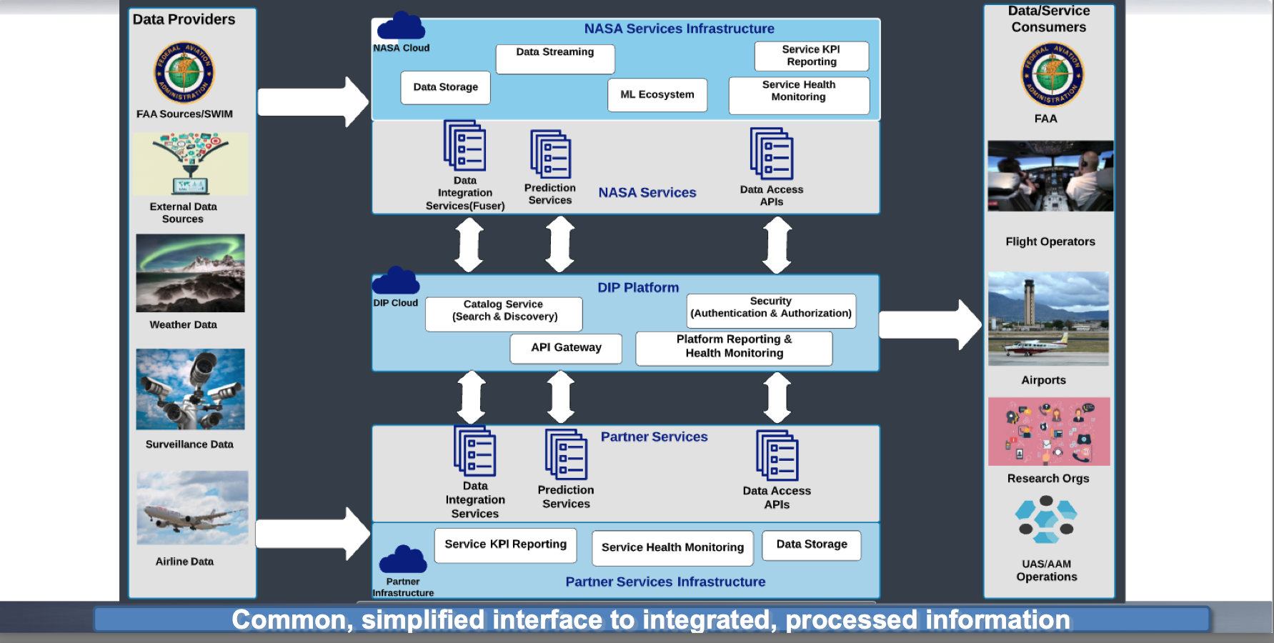 Screenshot of the DIP Architecture.