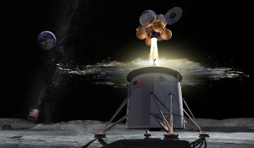Artist's concept of Human Landing System.