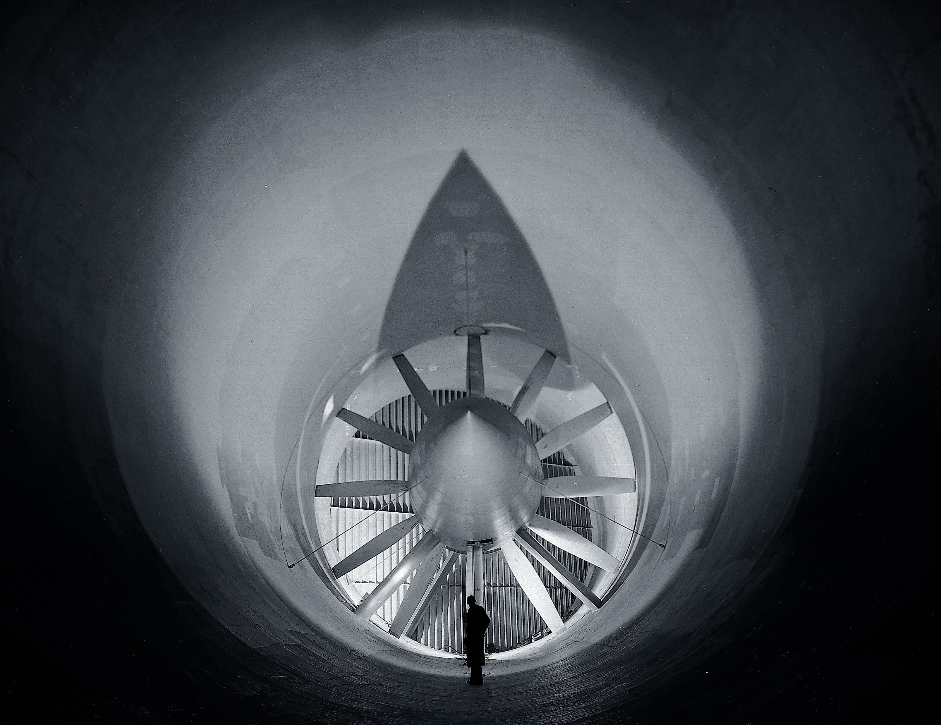 Altitude Wind Tunnel drive fan