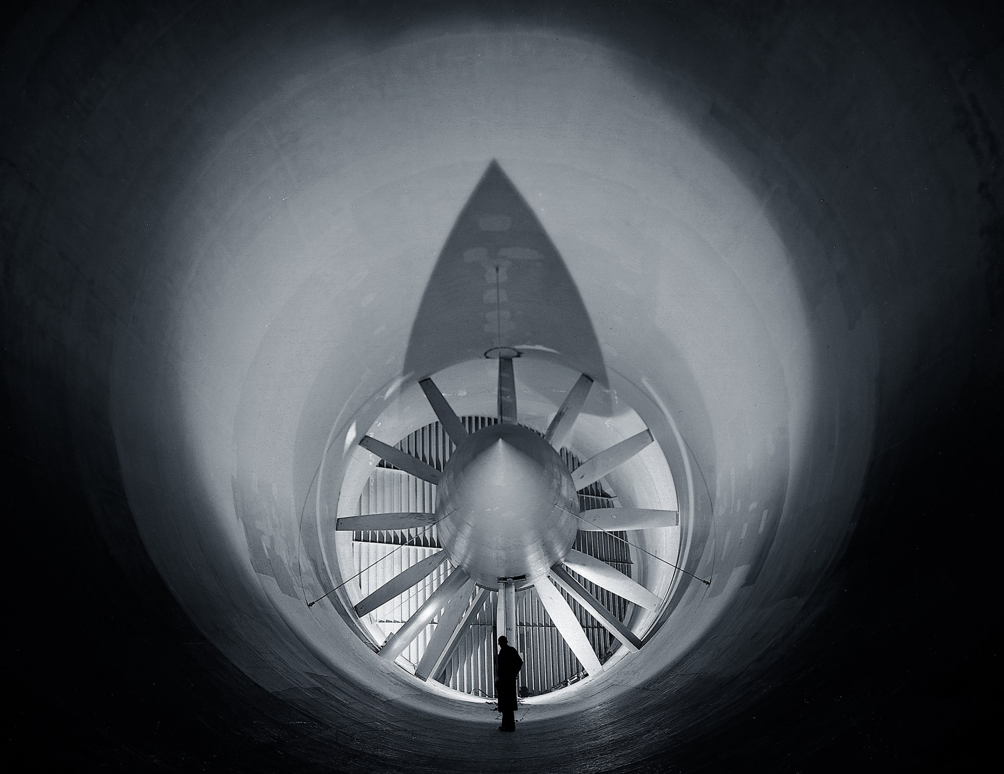 Altitude Wind Tunnel drive fan