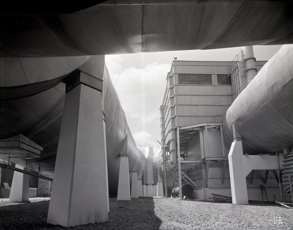 AWT foundations from inside tunnel loop