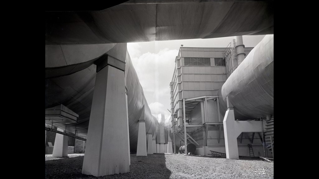 AWT foundations from inside tunnel loop