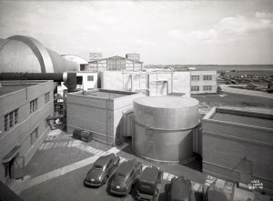 Air Dryer Building with Icing Research Tunnel in background