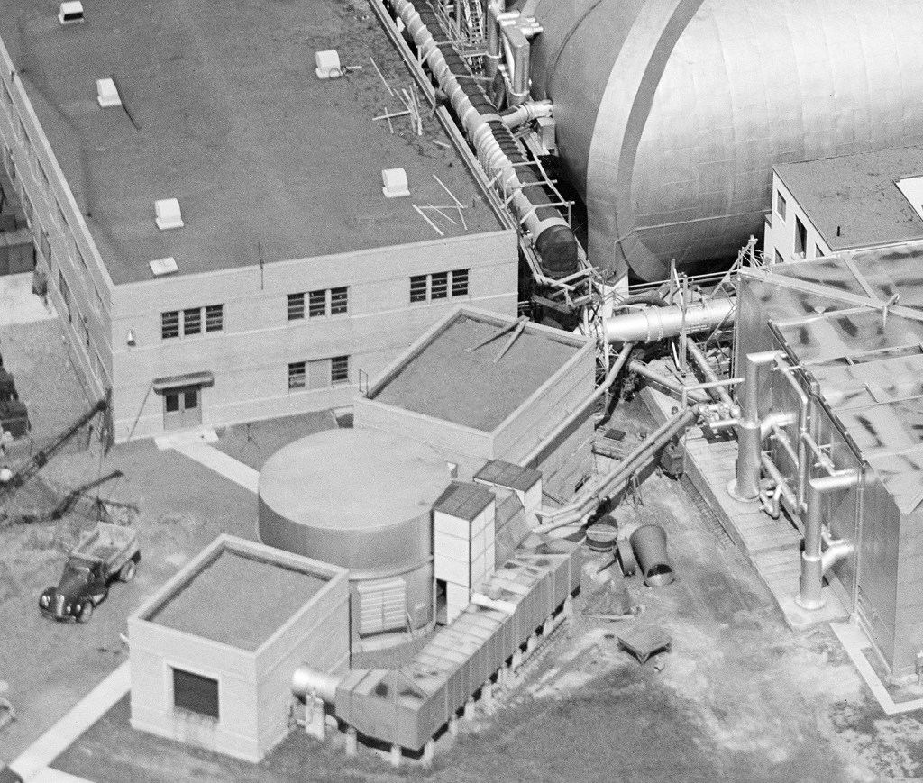 Aerial view of Air Dryer Building