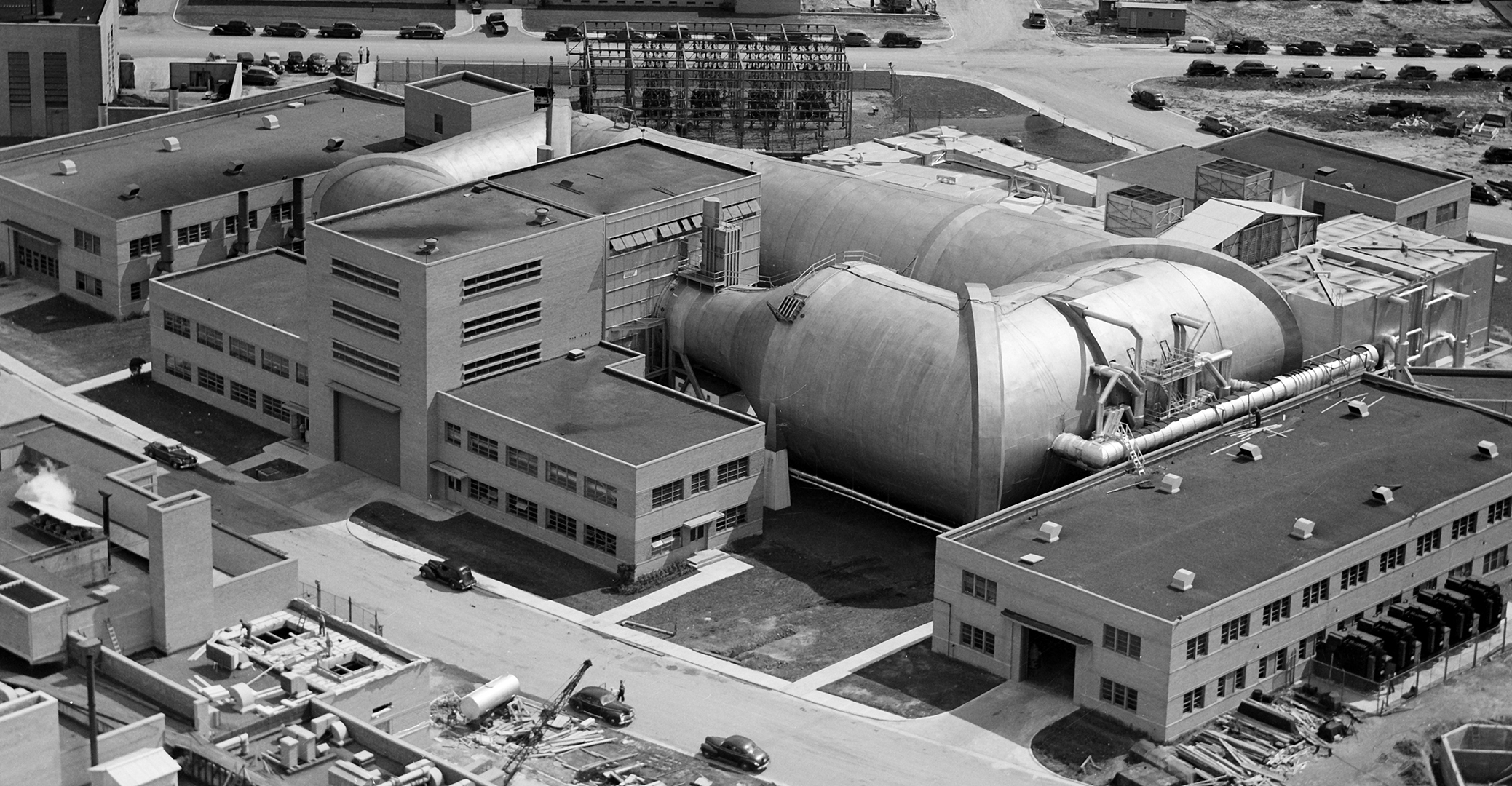 Aerial view of the Altitude Wind Tunnel