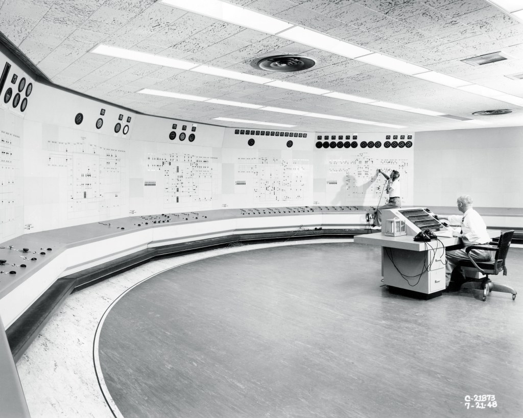 Central Control Room in Engine Research Bldg.
