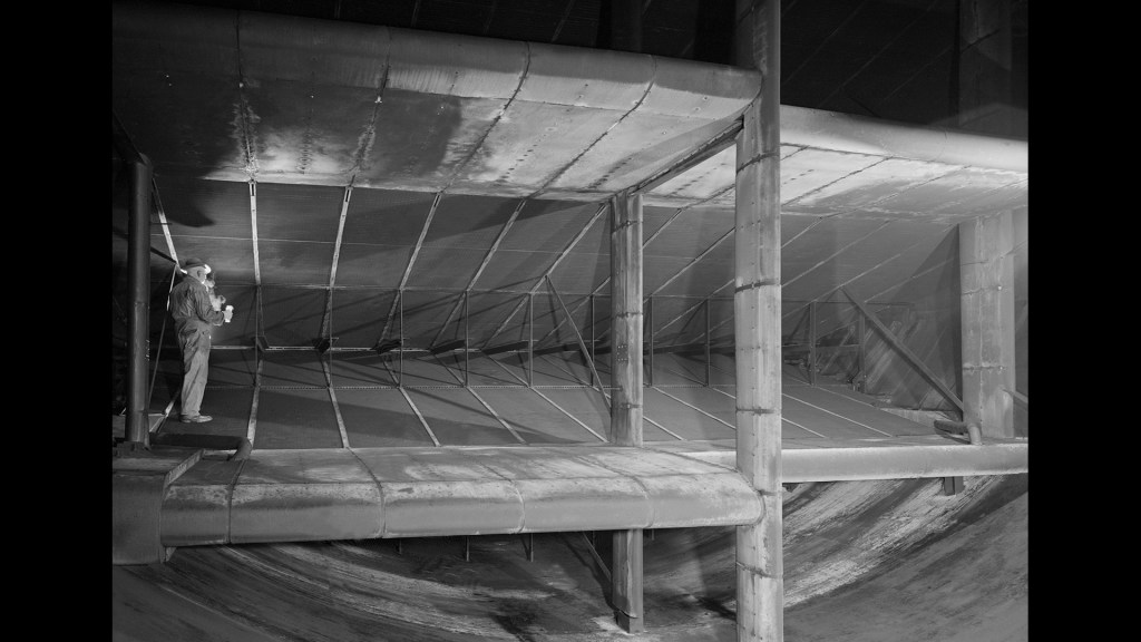 Cooling Coils inside the Altitude Wind Tunnel