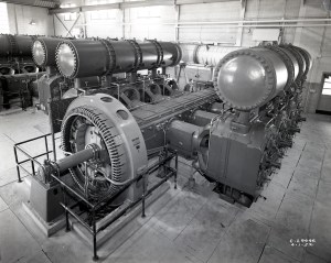 New exhauster equipment.